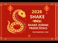 Snake 2026 Chinese Zodiac Forecast Calm Power Spiritual Growth Hidden Luck Revealed Snake 2026 Chinese Zodiac Forecast Calm Power Spiritual Growth Hidden Luck Revealed