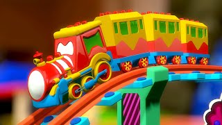 NEW Train City Cartoon For KIDS - SKYTOYS Train Cartoon - Train City Cartoon