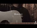 高校生がMonster／嵐を弾き語りしてみた【あを。】