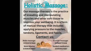 Our massage can help you in ways more than you imagine