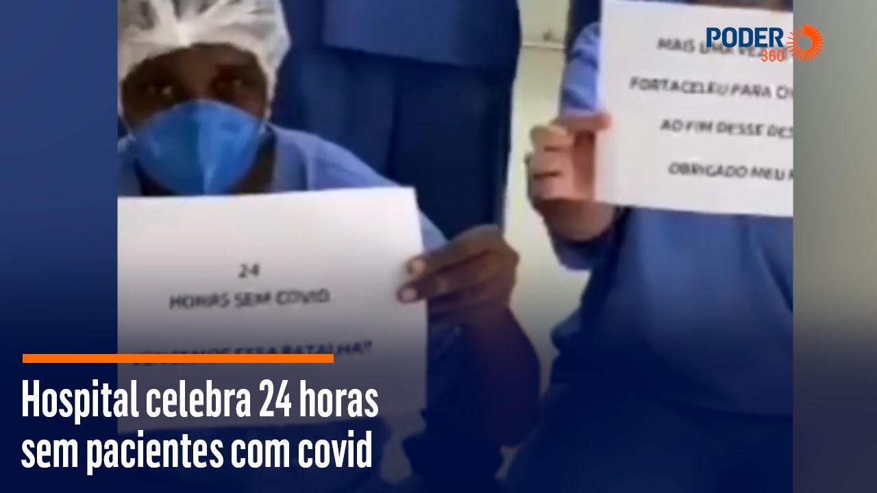 Hospital celebra 24 horas sem pacientes com covid