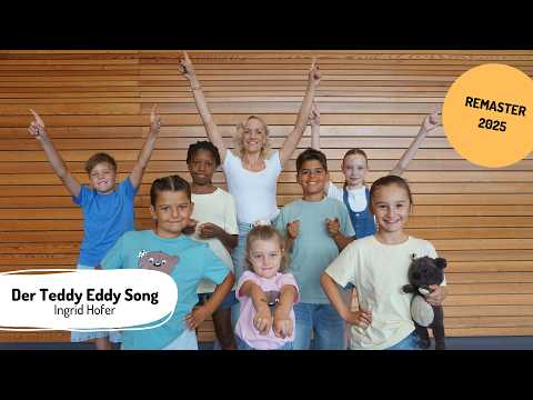 🧸 Der Teddy Eddy Song | Kinderlied zum Mitsingen, Tanzen & Bewegen | Remaster 2025