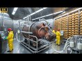 Full Process | Inside the Hippo Cheese Factory –How Premium Hippo Milk Products Are Made