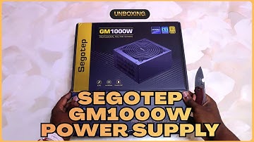 OVERKILL or AWESOME? *UNBOXING* the SEGOTEP GM1000W Power Supply!