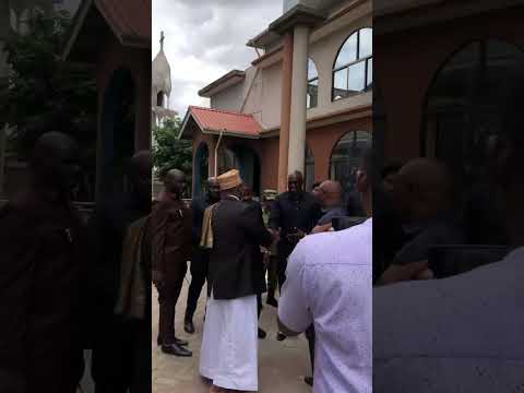 Kaimu Mufti Mkuu Wa Tz Sheikh Ally Khamis Akiwasili Kwa Niaba Ya Mufti Mkuu Wa Tz Dr Abubakar Zuber