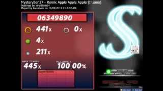 Osu Play Mysteryben27 - Remix Apple Apple Apple Insane