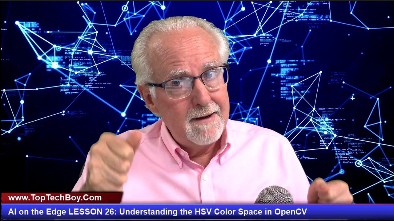 AI on the Edge LESSON 26: Understanding the HSV Color Space in OpenCV