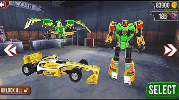 Eagle Robot Car Games – Formula Car Robot Games 2020 #4 - Android Gameplay