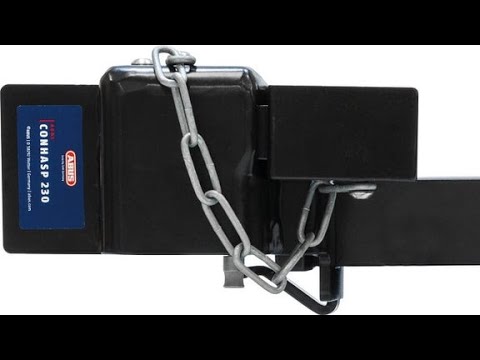 ABUS Containerlås ConHasp 230/100 m/Vitess cylinder för tex ...