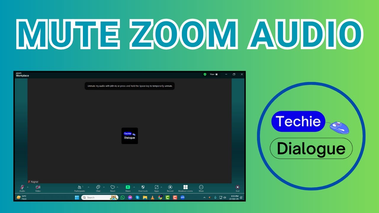 How to Mute Zoom Audio