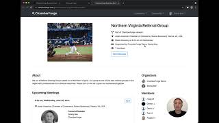 ChamberForge   Create Meeting RSVP
