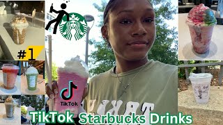 TESTING VIRAL TIKTOK STARBUCKS DRINKS **SHOCKING**