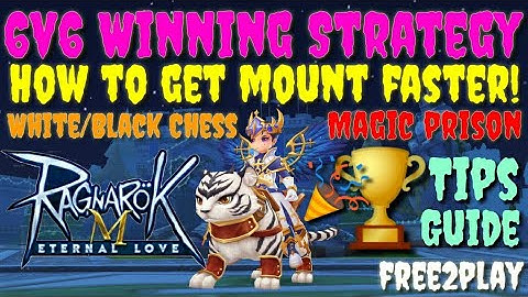 MAGIC PRISON White & Black Chess 6v6 STRATEGY | How to Get Mount Faster! | Ragnarok Mobile