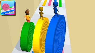 Layers Roll - Gameplay All Levels iOS,Android Walkthrough Mobile NEW GAME !!! Alltrailers