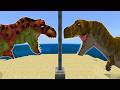 Dinosaur's Time VS Jurassic Legend | Addons Battle - Minecraft PE