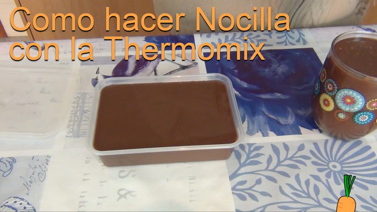 Como hacer Nocilla con la Thermomix