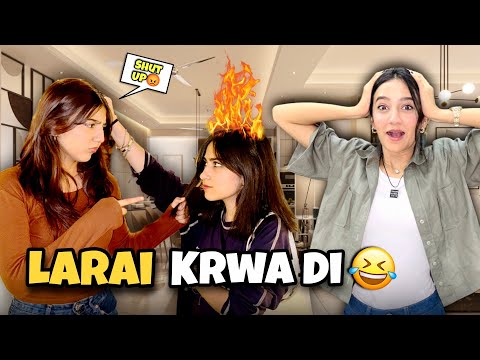 Zainab And Haya Ki Larai Krwa Di 1st Dare Challenge Complete Rabia Faisal Sistrology