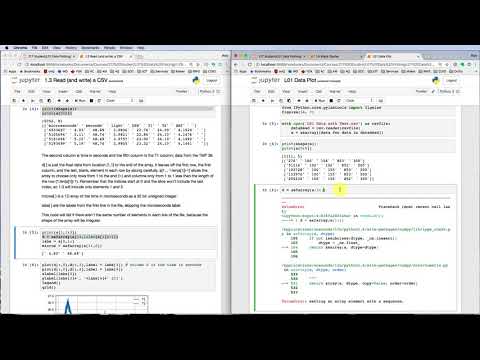 Plot Lab 1 CSV