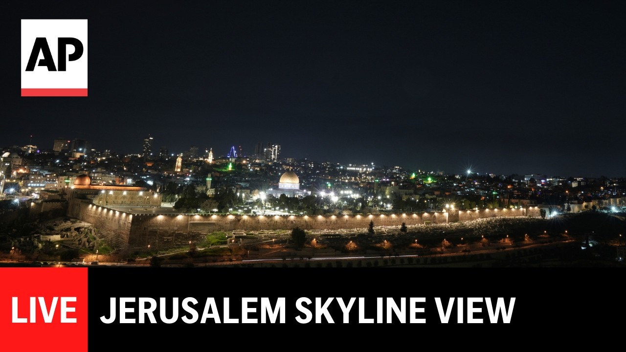 LIVE: Jerusalem skyline as Iran war continues