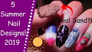 5 Nail Art Summer Designs 2019 Tutorials NEW! for beginners easy The Polish Queen
5 Nail Art designs perfect for Summer, 2 of them use real sand and a real watermelon seed! I hope youll enjoy, I had such fun doing these, espesicaly the sand one!
I love all 30 of my subscribers!!
Know any other nail enthusiasts? Share this video! Itd mean sooo much to me as a small youtuber!!
More fun stuff to watch:
$350+ nail unboxing haul!! https://www.youtube.com/watch?v=oEMGlzFtDYc&feature=youtu.be
DIY fake nails from a plastic bottle! https://www.youtube.com/watch?v=VSYmJJ0mPe8
Super simple trick to make your nails grow FASTER! https://www.youtube.com/watch?v=sJaPEYxL7KY
-Mani swap collab with Manicentric! https://youtu.be/GPyLfA1lplw
Recreating Trending Summer nail art https://youtu.be/49qqXyw-RxQ
Nail Art for Short Nails https://youtu.be/epz1fbybEUc
30 Second Channel Trailer https://www.youtube.com/watch?v DoyCG_PopA
Say hi and get some #nailspiration at my Instagram page: https://www.instagram.com/thepolishqueen15/
Prefer Facebook? Visit my group here: www.facebook.com/groups/polishqueenfam
#thepolishqueen #nailart #nailspiration 5 Nail Art Summer Designs 2019 Tutorials NEW! for beginners easy The Polish Queen