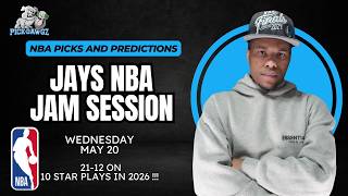Wednesday NBA Picks 5/20/26 | Jay's NBA Jam Session Playoff Edition !!!!