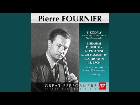 Putar 3 Preludes: No. 2 in C-Sharp Minor, Andante con moto e poco rubato (Arr. for Cello & Piano) [Live] - Pierre Fournier