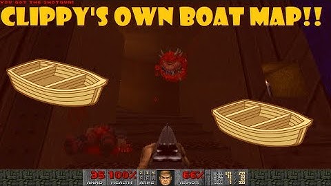 Doom 2: Playing my boat map check it out