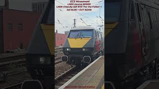 LNER Azuma 801209 & IC225 91111 ‘For the Fallen’ DVT 82208 race into Newcastle LNER Azuma 801209 & IC225 91111 ‘For the Fallen’ DVT 82208 race into Newcastle