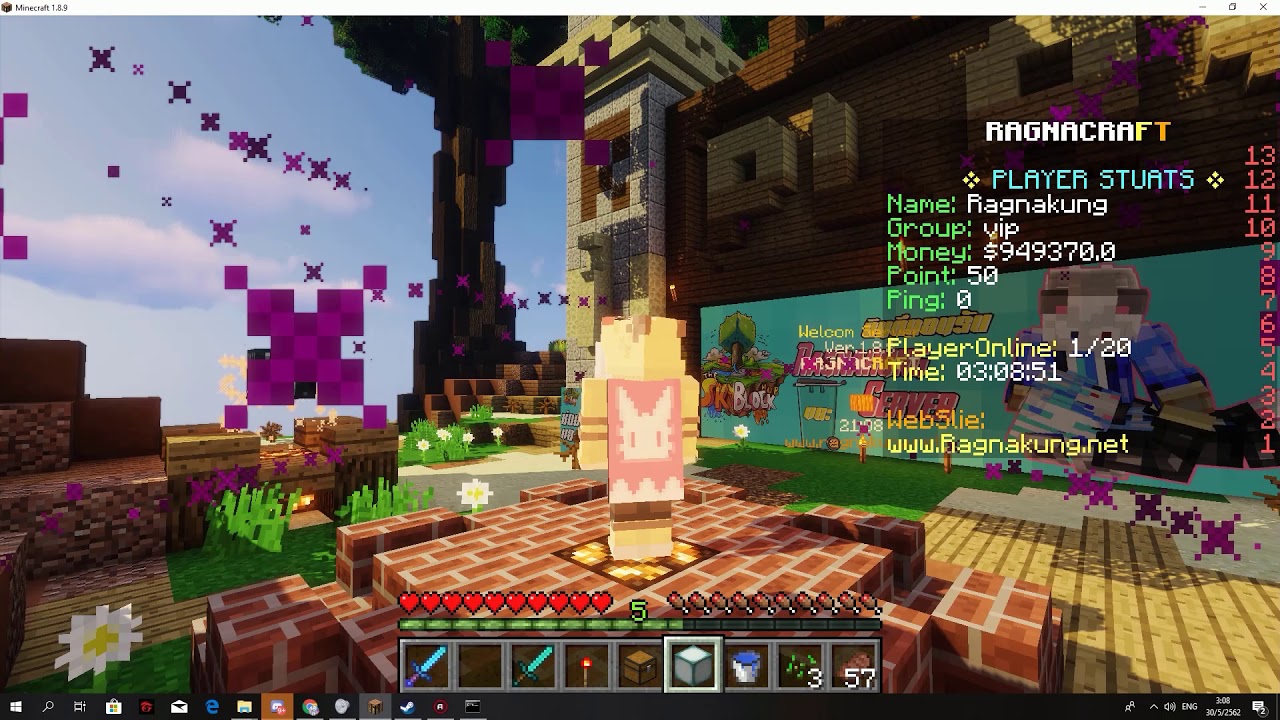Voidspawn ปลั๊กอินไมน์คราฟต์ | VoidSpawn - ตกโลกแล้วกลับมาตกสปาว - YouTube
