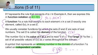 Functions Review 1