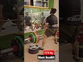 270 kg block deadlift  shorts viraltrending