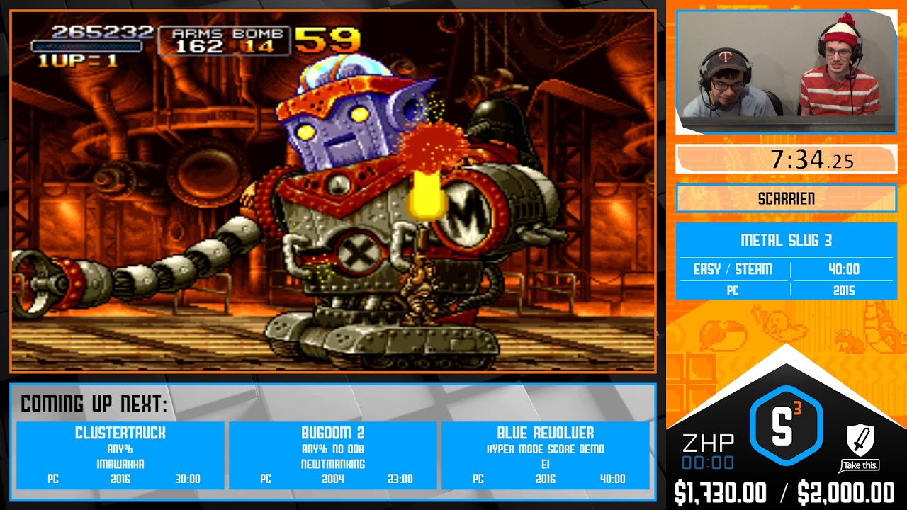 Metal Slug 3 (PC, 2014) - Steam / Easy - Scarrien