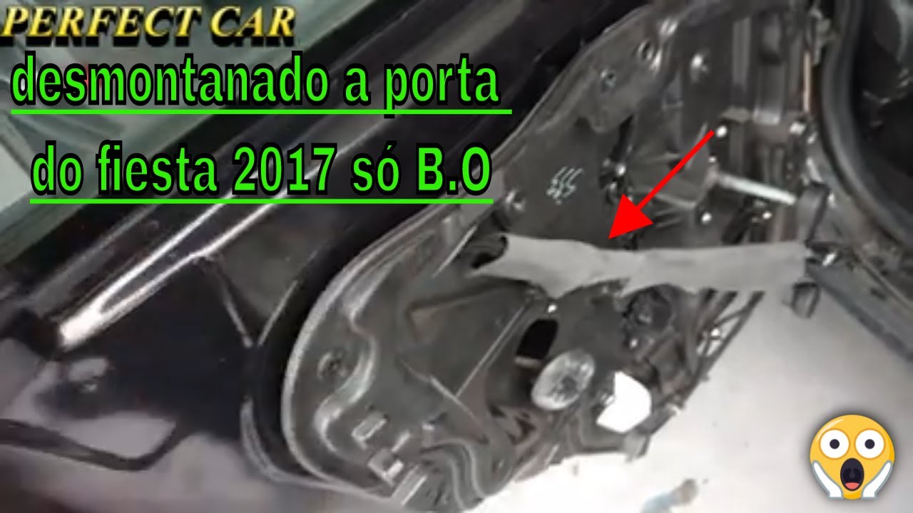 FECHADURA  DO NEW FIESTA 2017 NÃO FECHA A PORTA , DESMONTANDO A FECHADURA DEU B.O NA DESMONTAGEM