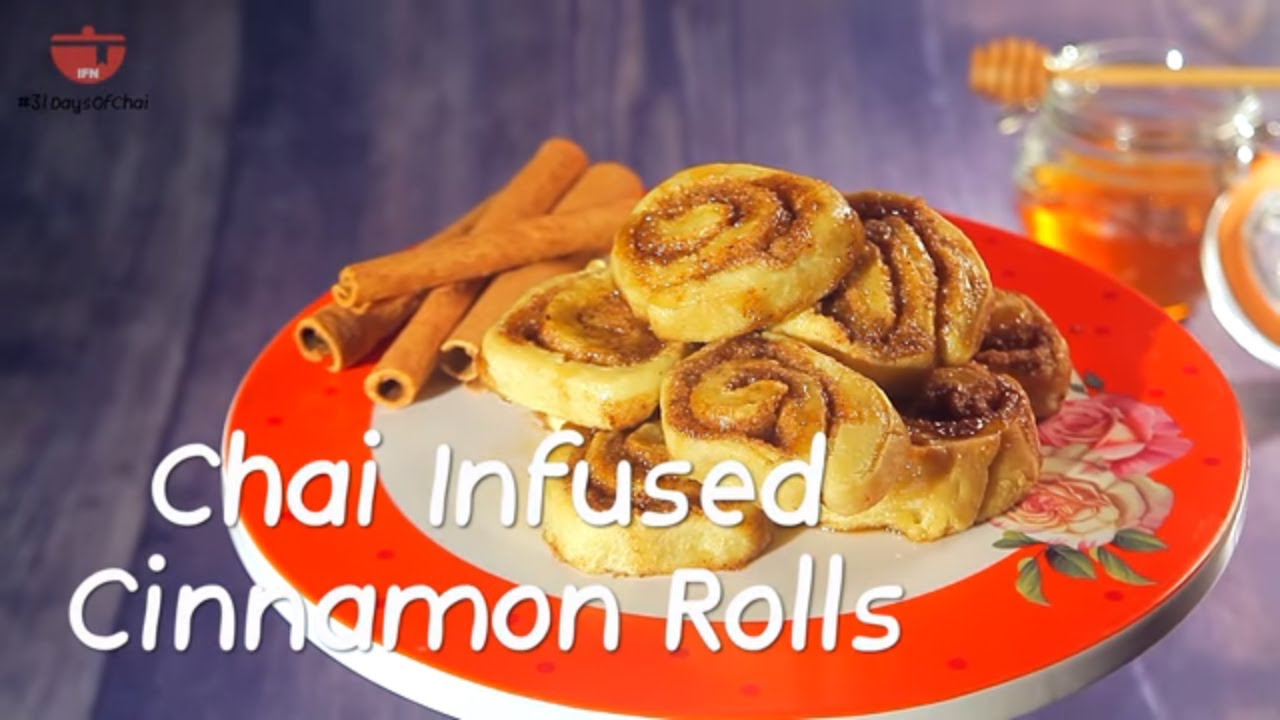 Chai Infused Cinnamon Rolls | How To Make Cinnamon Rolls By Preetha | Monsoon Special Dessert Recipe | India Food Network