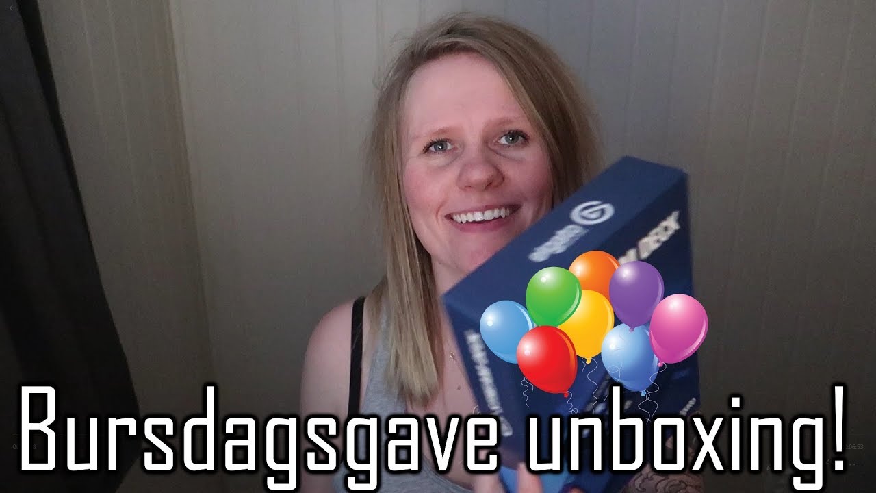 ÅPNER BURSDAGSGAVE FRA KJÆRESTEN! 💖 UNBOXING #06