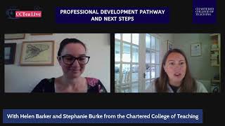 #CCTea Live: Professional development – pathway and next steps