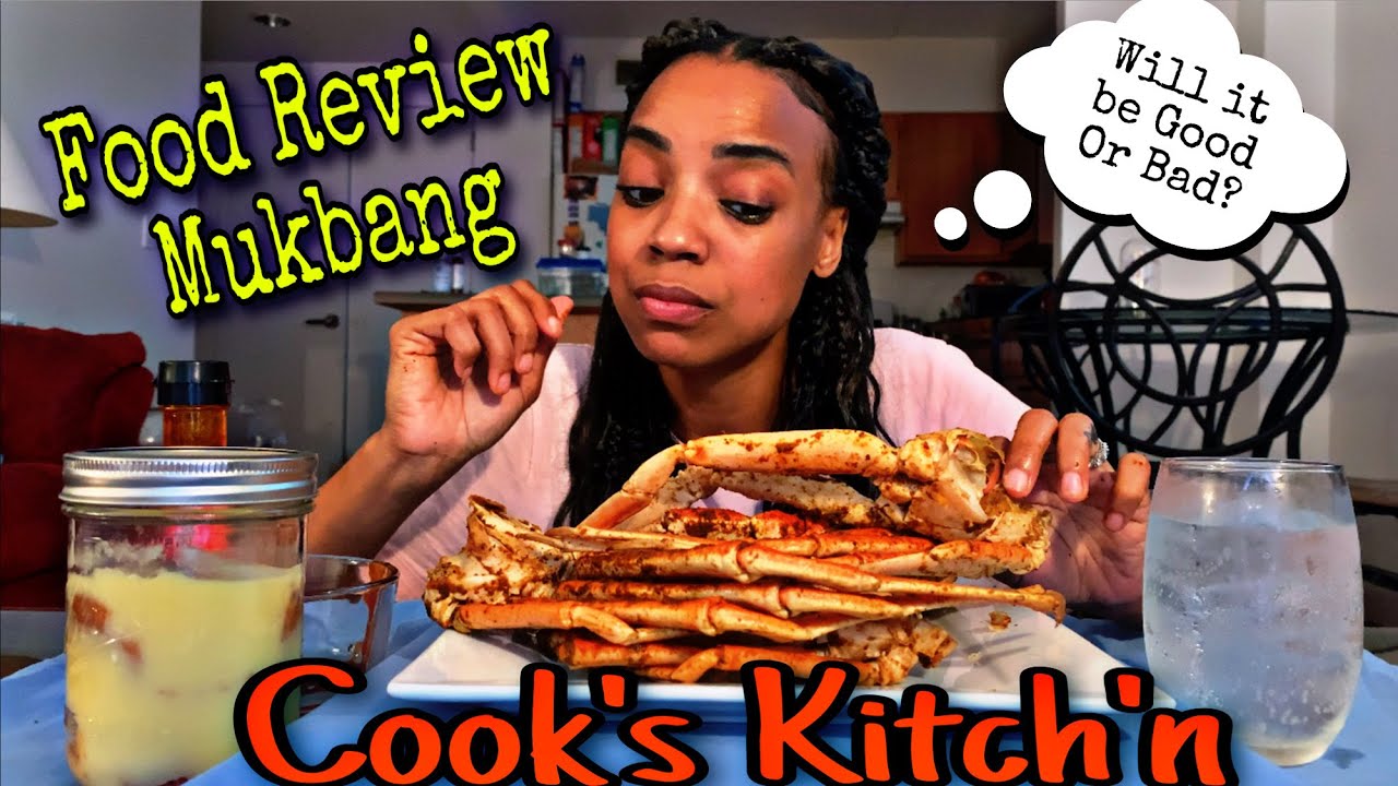 Seafood Boil Mukbang | Food Review | Eating Cook's Kitch'n - YouTube