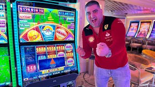 RECORD BREAKING JACKPOT On Huff N More Puff Slot Machine