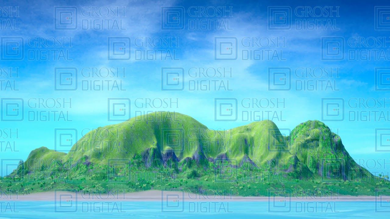 Te Fiti Island Grosh Digital Projected