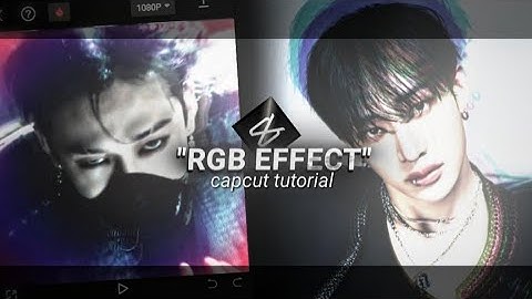 RGB EFFECT - CAPCUT TUTORIAL | STRAY KIDS | BANGCHAN | EDIT | TRENDING | KPOP | VIRAL