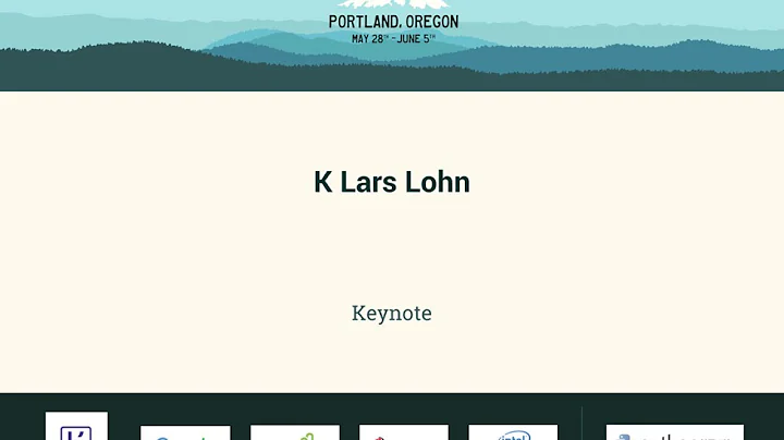 K Lars Lohn - Keynote - PyCon 2016