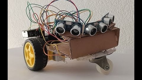 #object  #tracking  #robot  based on #arduino  #uno  and #HC-SR04 #sensor