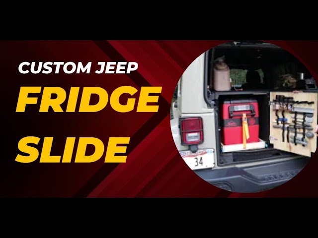 Jeep Refrigerators, Drago Fridge Slide for Jeep Wrangler