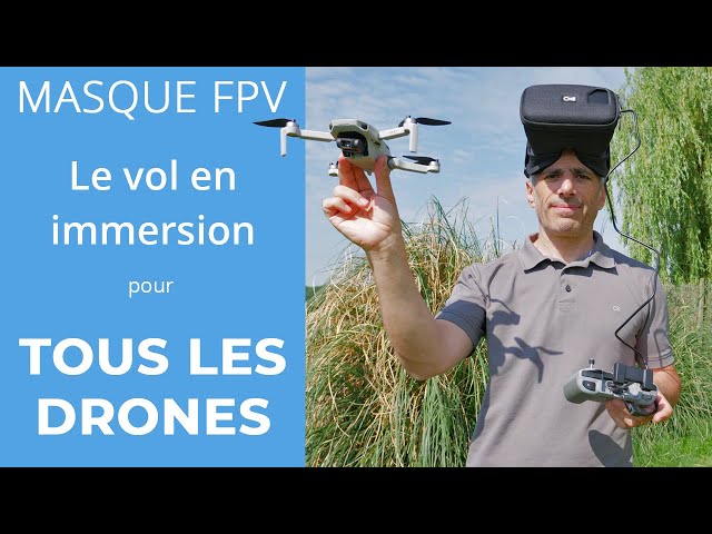 Casque FPV G-SKY 100 PNJ - Immersion en drone de course