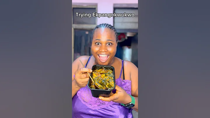 My first time trying Epkangnkwukwo from @afang_uyo #ekpangnkukwo #afang #afangsoup