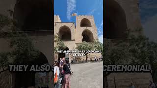 History in Valencia Spain. Torress de Serranos the gates to Valencia. #spain #valencia #españa