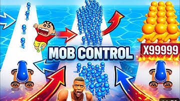 Noob vs Pro vs Hacker vs Legend | Mob Control Gameplay 🔥