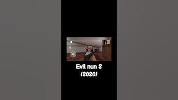 Evolution of Evil nun games part 6 #shorts #evolution