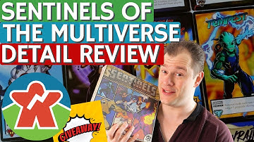 Sentinels of the Multiverse: Definitive Edition - Bordspelrecensie & WINACTIE!