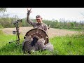 AWESOME Turkey Bow Hunt with NO Blind | The Virtue TV